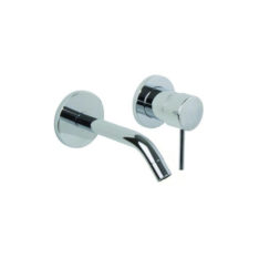 Spillo Up Basin Mixer Wall Mount 214mm 01