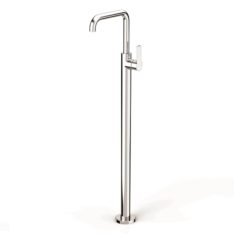 Faucet Zeos Floor Bath Mixer Square